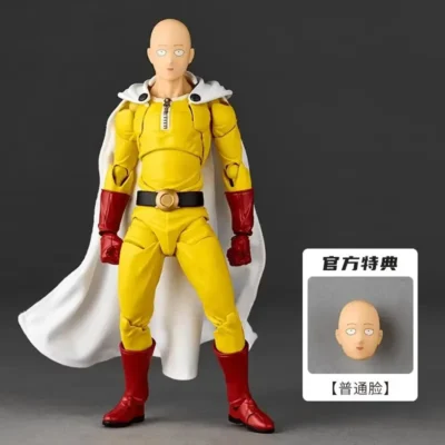 Amazing Yamaguchi Revoltech Saitama Anime Action Figures
