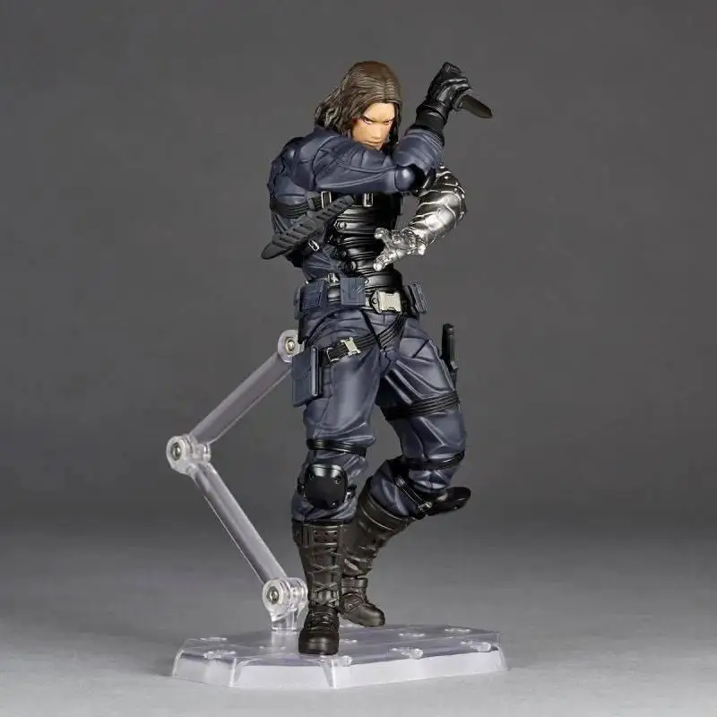 Winter Soldier Revoltech Amazing Yamaguchi Bucky Barnes Action Figure