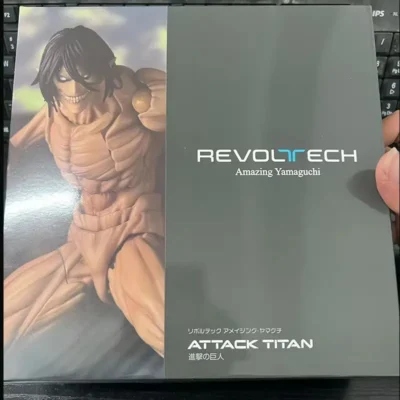 Revoltech Amazing Yamaguchi Attack On Titan Eren Jaeger Anime Action Figure