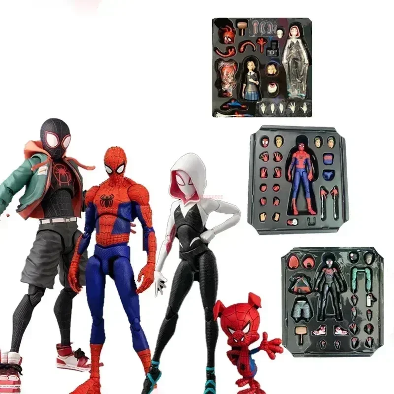 Spiderman Gwen Peter Action Figure